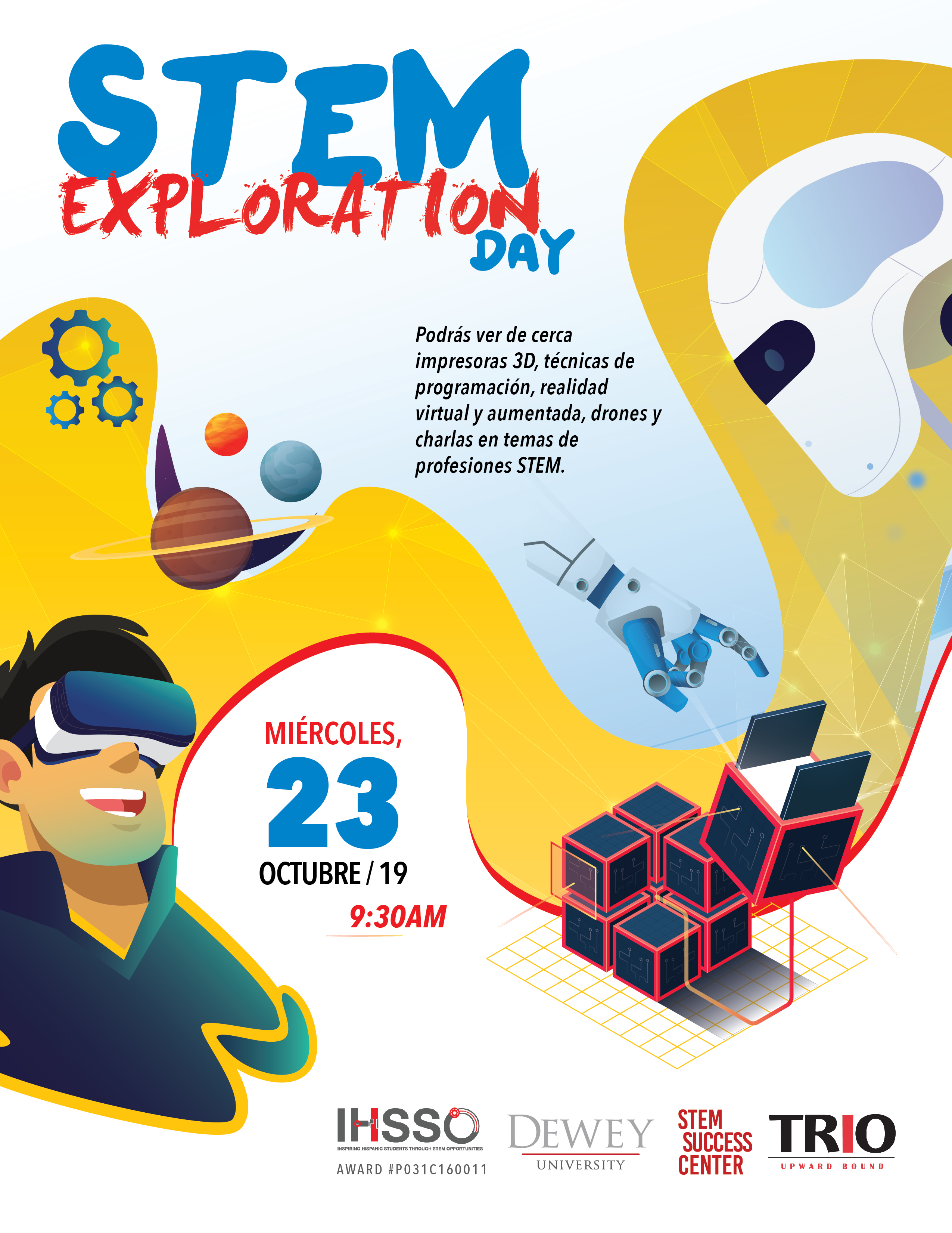 Flyer STEM Exploration Day